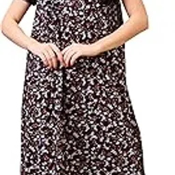 av2 Women Printed Cotton Long Nightwear Nighty|Womens Nightwear 7250-picture-24