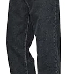 kotty Mens Solid|Mid Rise| Coin Pocket|Button|Ankle Length|Loose Fit|5 Pocket Jeans for Mens-picture-50