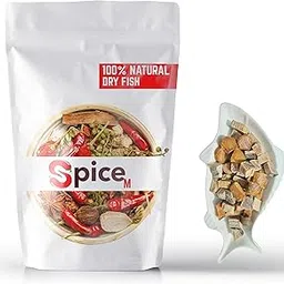 Spice-M,Dry Fish Pieces | Endu chepa Mukkalu | Sundried Fish Slices - Grams (250)-picture-32