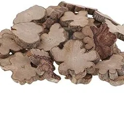 Merishopp 60 Pieces Irregular Natural Tree Wood Log Slices for Wedding Home Decoration-image-68