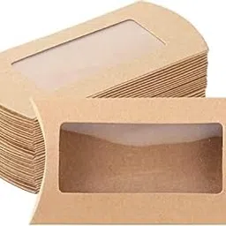 Mini Brown Decorative Folding Paper Gift Boxes For Gifting Chocolates, Dryfruits Items - Small Fancy Decorative Packing In diwali ,Deepawali, Pooja Function Packing, Gifting (Brown, Pack of 10)-picture-32