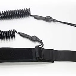 MAXBELL 10' Surfing Surfboard Ankle Leash Coiled Stand Up Paddle Board Leg Rope-picture-24