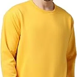 mack jonney Fleece Round Neck Solid Sweatshirt for Men-SW_RRN_Solid_01-P-picture-24