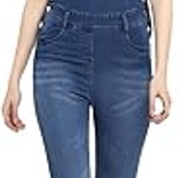 stylestone Women's Stretchable Dungaree with Washed Effect-picture-43