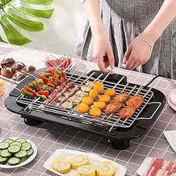 Zorzel Portable Electric Smokeless BBQ, Indoor Barbecue Grill with Barbecue Accessories, Removable and Easy To Clean, Suitable for Indoor Family Gathering, 2000W-picture-26