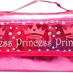 SWADEC 4 in 1 Roll Up Makeup Bag Multipurpose Cartoon Pouch for Makeup Bags for Girls/Women(Pink)-image-58