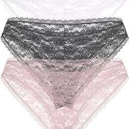 guess Polymide Self Design Pack of 3 Basic Lace Brief Black-picture-20