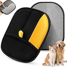 Mcocoee Pet Hair Removal Glove for Cats & Dogs, Newly Upgraded Reusable Electrostatic Dog Hair Glove-picture-24