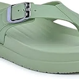 creattoes Women & Girls Stylish Flip Flop Sandals | Soft Cushion Thong Slippers with Adjustable Buckle | Lightweight & Waterproof Casual Wear | CR51-picture-40