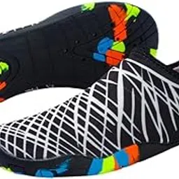 lyla Water Shoes Barefoot Quick-Dry Beach Socks for Surf black white 28.5x10cm-picture-12