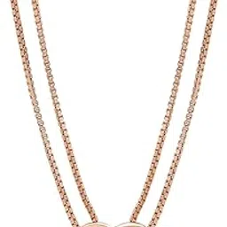 925 Sterling Silver Heart Rose Gold Plated Waist Chain | Gift for Women and Girls | With Certificate of Authenticity and 925 Hallmark-image-18