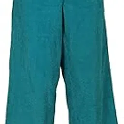 birdie Women's Corduroy Wide Leg Pants, High Waist Casual Trousers in Mint Green and Teal, Relaxed Fit-picture-12