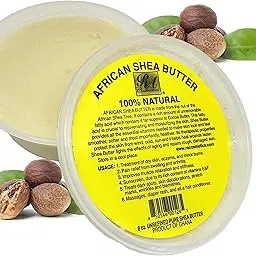 Natural Cosmetics Real African Shea Butter Pure Raw Unrefined From Ghana IVORY 8oz-picture-45