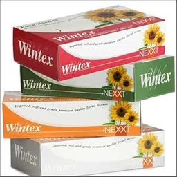 Wintex Prime 2 Ply Facial Tissues Box/ Super Soft And Sterilized Tissue Paper- 100 Pulls Per Box/ 400 Pulls- ( Pack Of 4 )-image-55