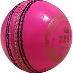 4 Panel/Part/Piece Pink Test Cricket Leather Ball-image-54