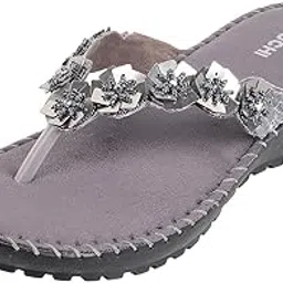 mochi Women Suede Comfort Slip-on Sandal-picture-12