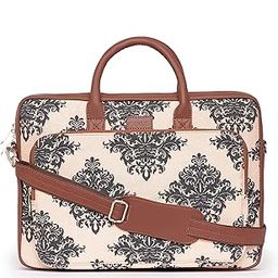 zouk Laptop Bag for Women Ideal for 15.6 inch Laptop, MacBook - Vegan Leather Office Bags for Ladies with Detachable Shoulder Strap-picture-43