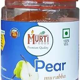 MURTI Pear Murabba Dry 400g | Traditional Indian Sweet Fruit Preserve | Dry Pear in Natural Syrup | Authentic Taste | Hygienically Packed | Ideal for All Age Groups & Everyday Use-image-35