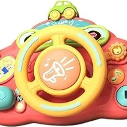 MYADDICTION Multifunctional Stroller Steering Wheel Portable for Children Toddlers red-picture-22