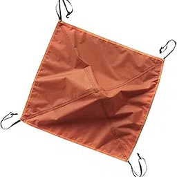 TRENDYNEST Beach Tents Top Cover Waterproof Canopy Backpacking Fishing Dome Tent Cover Orange 56X56Cm-image-1