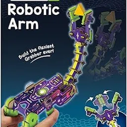 Smartivity Robotic Arm STEM Kit for Kids 8-14 Years | Build a Handheld Claw with Flexible Neck & Triggers | Educational Engineering & Science Toy for Creative Play-image-80