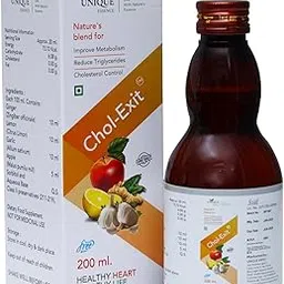 Chol-Exit Juice | Natural& Herbal | Supports Healthy Digestion & Cholesterol Levels | 200ml image 1