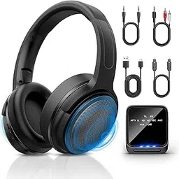 Sunnymark Wireless Headphones with Transmitter for TV (1 Headphones + 1 Transmitter)-picture-18