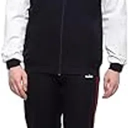 hummel Sladie Men's All weather Regular Fit Track Suit with Zipper and Pockets Comfortable Breathable Stretchable Soft Fabric For Everyday Use Ideal for Gym Training or Running Loungwear-picture-50