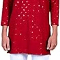 yuvina fashion Buy Men Red Colour Kurta Pajaama-picture-30