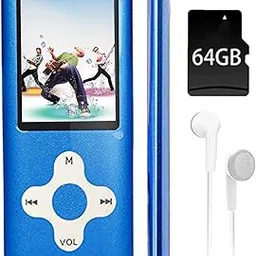 64GB MP3 Player,1.8 inch Screen Portable Music Player with Build-in Speaker/Photo/Video Play/FM Radio/Voice Recorder/E-Book Reader,Earphones/USB Included-picture-10