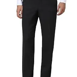 van heusen Men Mid Rise Work Regular Fit Utility Pants-picture-45