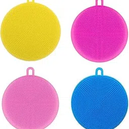 Dish Scrubber Sponge Mildew-Free, Durable Cleaning Tool (Mix Color) for Efficient Kitchen Cleaning-picture-29