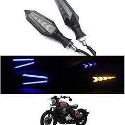 MATIES 12V Turn Signal Light i93 Indicators Bike Running Lights For Jawa-42-Bobber-picture-19