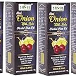 Sansu Onion With Amla Herbal Oil 100ml (Pack of 6) | Herbal oil.-picture-10