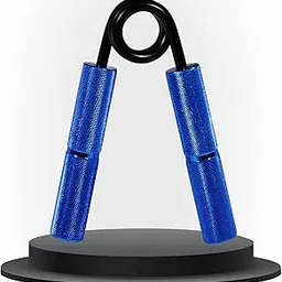 Quick Fit Hand Grip Exerciser Strengthener Metal Hand Gripper Forearm Wrist Heavy Strength Exercise with 150lb (Blue)-image-55