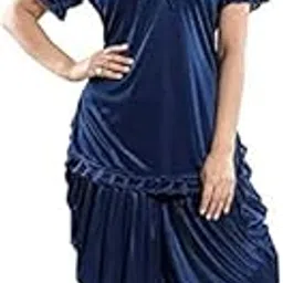 uwnaqa Dhoti Style Bottom Night Suit | Night Gown for Women and Girls | Women Nighty Dress | Top-picture-59