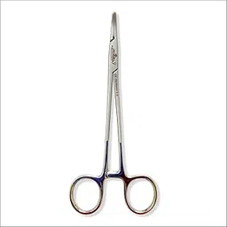 Health Cure Surgical Needle Holder Curved Surgical Forceps Jaws with Serrated Grip, CE CFDA Certified (8 inch)-picture-37