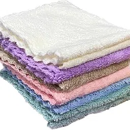 Nishti Premium Microfiber Handkerchief for Women and Baby| Soft & Durable Plain Hanky | Gentle on Skin-picture-56
