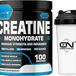 Canada Nutrition Creatine Monohydrate, Strength, Reduce Fatigue, 100% Pure Creatine, Lean Muscle Building, Supports Muscle Growth, Athletic Performance, Recovery [100 Servings, Pineapple] Free Shaker-picture-22