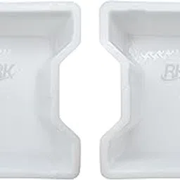 RK Plastic I-shape(Dumbell) Paver Mould (Pack of 2)| 80.MM | | Paver Block Mould | Interlocking Tile Making Mould |Outdoor Paving Stone Maker |Silicone Paver Block Mould| Interlocking Mould For Outdoor Flooring,Parking & Garden-picture-10