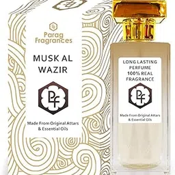 Parag Fragrances Musk Al Wazir Eau De Perfume 60ml (Unisex) Long Lasting Perfume With Imported Crystal Glass Bottle-image-59
