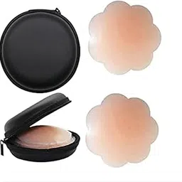 Silicone Nipple Palet Cover Bra Pad Womens Adhesive Reusable Nipple Pads image 1
