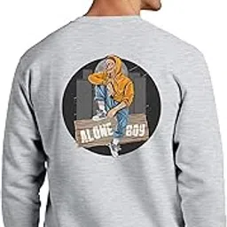 buy that trendz Sweatshirts for Men Alone Boy Graphic Printed Cotton Blend Full Sleeve Winter Pullover Regular Stylish Sweatshirt-picture-34