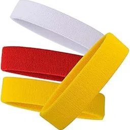 r lon R-LON Workout Headband for Women & Men - Moisture Wicking & Non-Slip Exercise Hairband or Sports Sweatband -Ideal for All Sports Like Tennis, TT, Badminton, Running and Yoga (4 PC) a79-picture-14