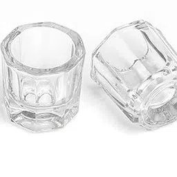 COSTICA Sponsor 2 Pcs Glass Dappen Dish Set for Acrylic Nails – Durable Crystal Cups with Lids for Liquid Monomer & Powder Mixing – Spill-Resistant Nail Art Bowls for Salon & DIY Use-image-8