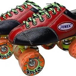 JJ Jonex Fix Body Quad Shoe Skate Hypro Rollo (Wheels Multicolor) Kids (12 UK (19 cm)) (MYC)-picture-11