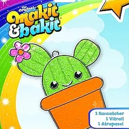 Colorbok 74008 Makit & Bakit Suncatcher Cactus, Multi-Colored-picture-39