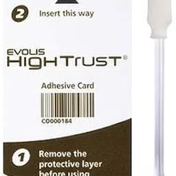 EVOLIS HIGHTRUST Thermal Printhead Cleaning Kit Designed to Clean The Rollers of Evolis Printers Like Zenius, Primacy, and Primacy 2. II One Evolis Cleaning Swab & One Adhesive Card image 1