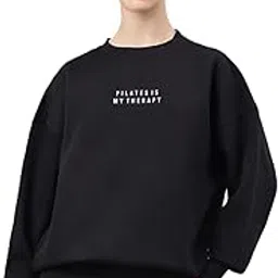 mkh Women's Winter Fleece Sweatshirt | Soft Round Neck Pullover for Gym, Streetwear & Casual Wear/MWSS-70-picture-16