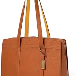 MOKOBARA The Celeste Tote Bag | Lightweight for Daily use and Work with Luggage Sleeve and 14" Laptop Compartment with Magnetic closure for Women (Tan Lines 3.0)-picture-23